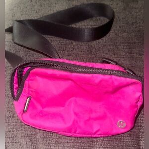 Pink Lululemon everywhere belt bag
